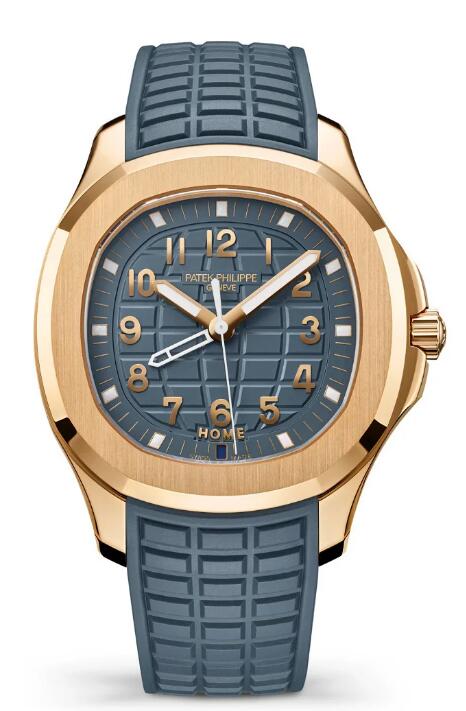 Review 2024 Fake Patek Philippe Aquanaut Travel Time 5269R-001 watch sale - Click Image to Close